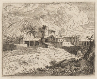TvB G 1816
          <br/>
          Italiaans landschap
          <br/>
          <em>Leeuw, Govaert van der (1645-1688)</em>